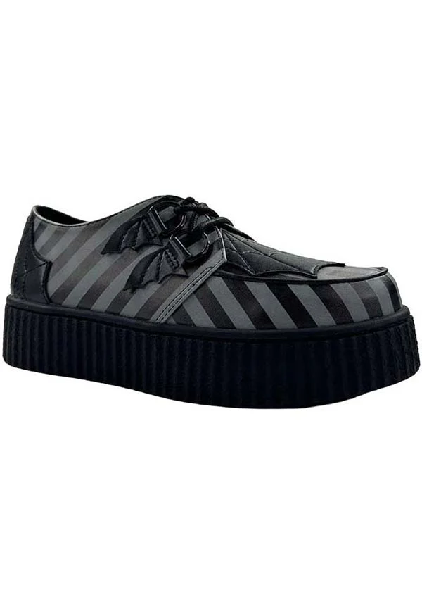 Krypt Web Stripe [Grey/Black] | CREEPERS** - Image 2