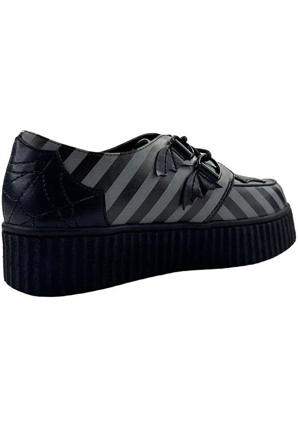 Krypt Web Stripe [Grey/Black] | CREEPERS** - Image 3