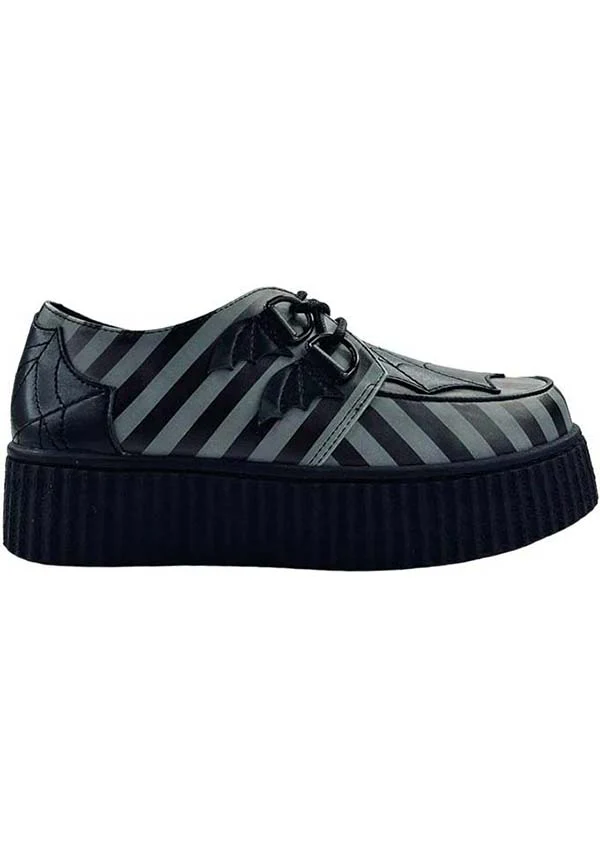 Krypt Web Stripe [Grey/Black] | CREEPERS** - Image 4