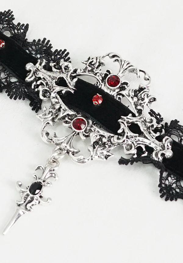 Lace Velvet Pendant | CHOKER - Image 10