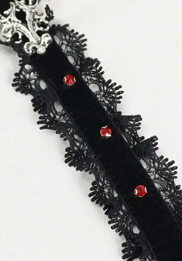Lace Velvet Pendant | CHOKER - Image 12