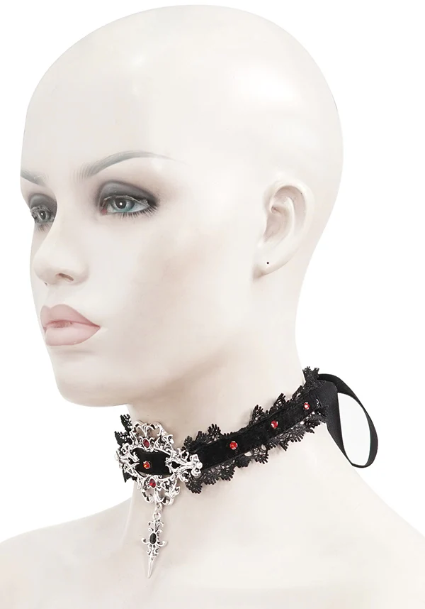 Lace Velvet Pendant | CHOKER - Image 15