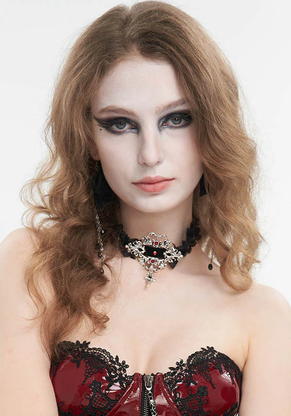 Lace Velvet Pendant | CHOKER - Image 2