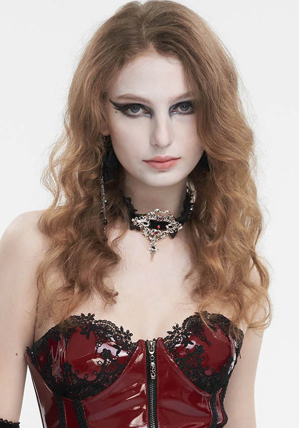 Lace Velvet Pendant | CHOKER - Image 5