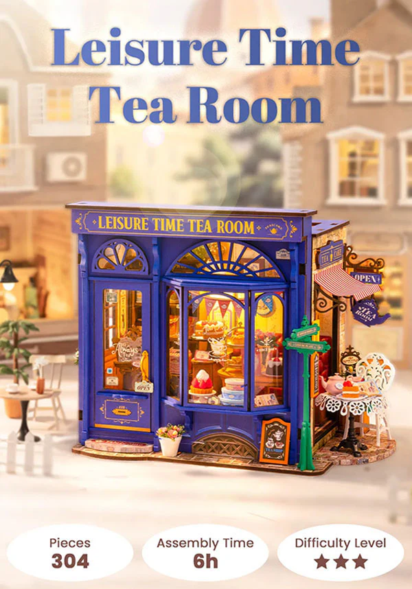 Leisure Time Tea Room | DIY MINIATURE HOUSE - Image 3