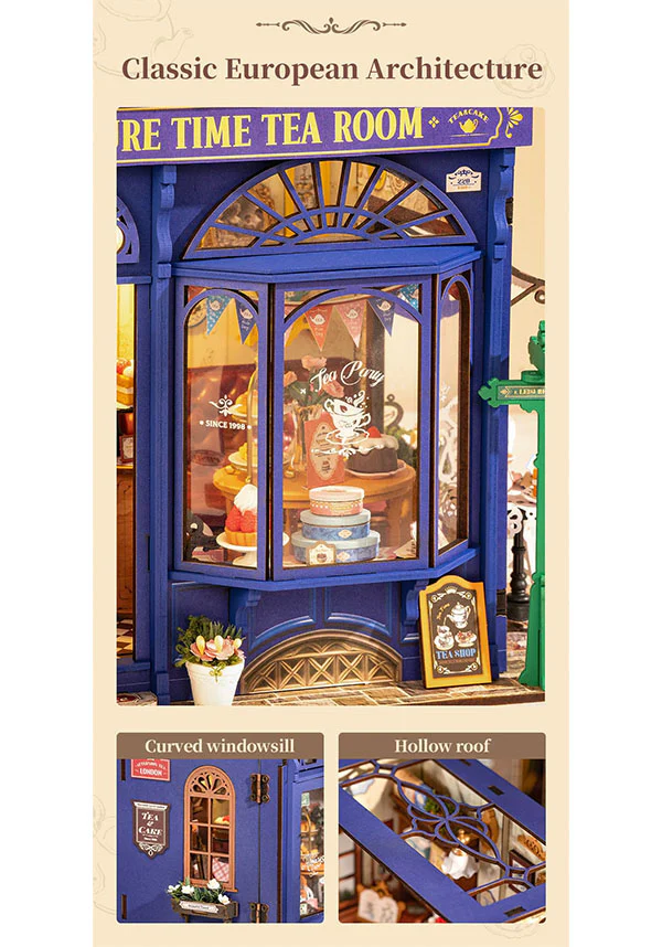 Leisure Time Tea Room | DIY MINIATURE HOUSE - Image 9