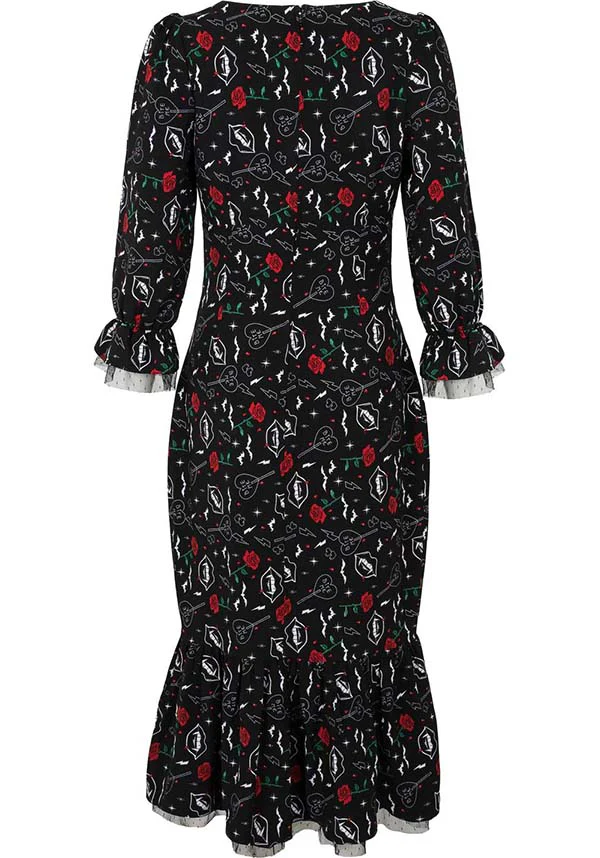 Lilith [Black] | MAXI DRESS* - Image 5