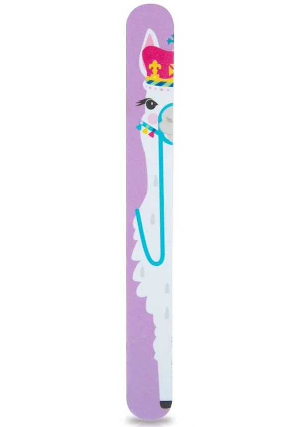 Llama Queen [Pink] | NAIL FILE**