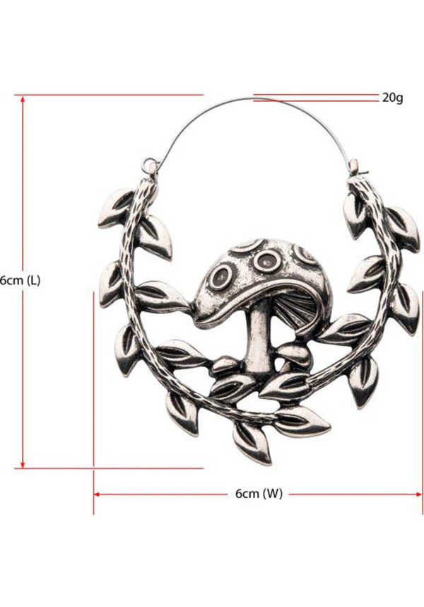 Lost Woods | PLUG HOOP EARRINGS* - Image 3