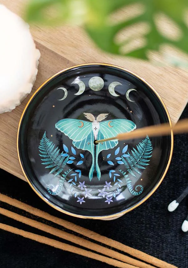 Luna Moth | INCENSE PLATE