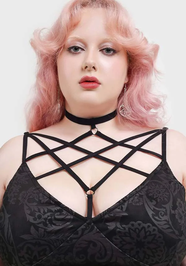 Magica [Black Lily] | SKATER DRESS* - Image 10