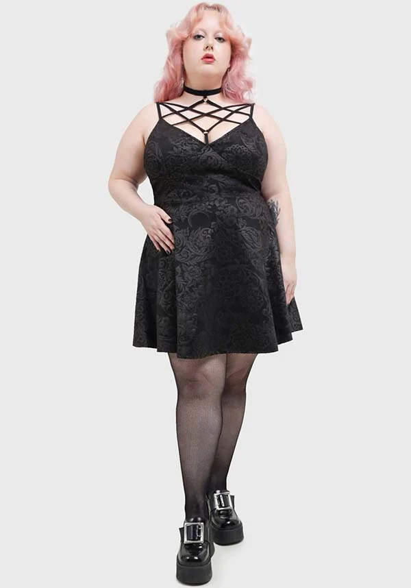 Magica [Black Lily] | SKATER DRESS* - Image 11