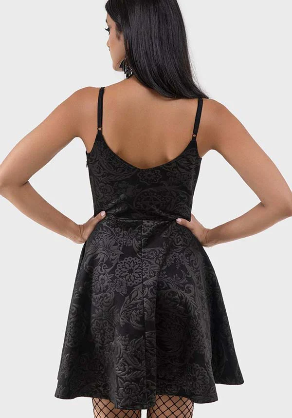 Magica [Black Lily] | SKATER DRESS* - Image 8