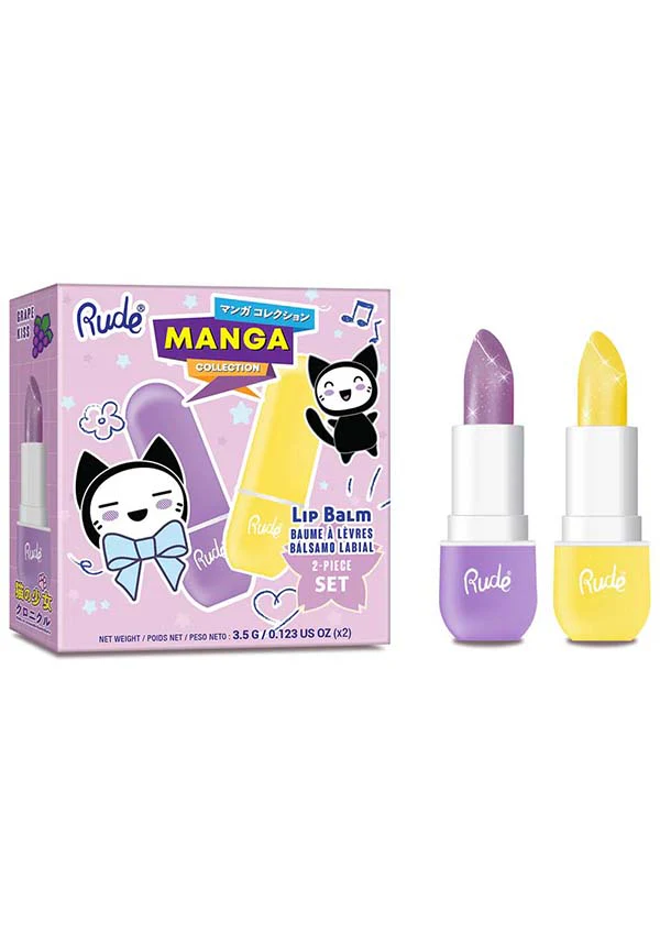 Manga [Grape/Pineapple Sparkle] | LIP BALM DUO* - Image 5