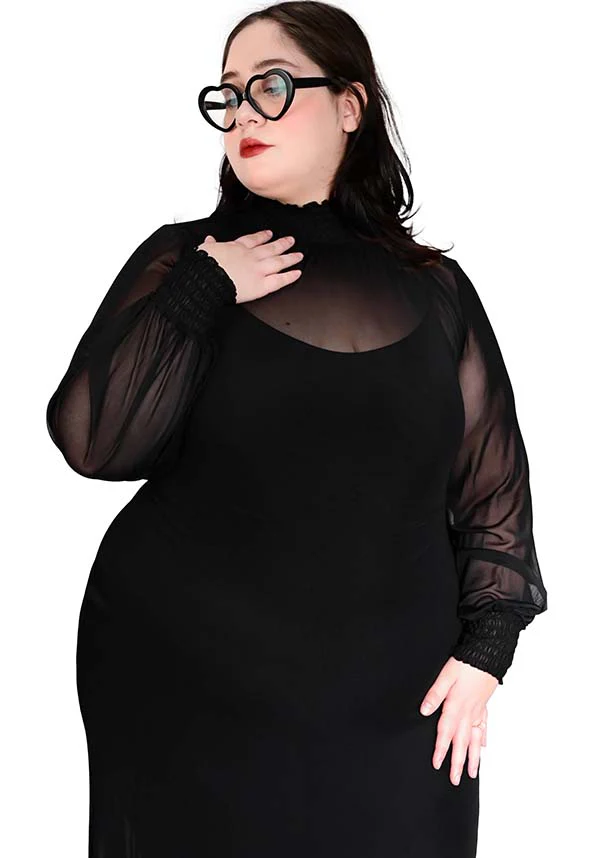 Mary | MESH DRESS* - Image 4