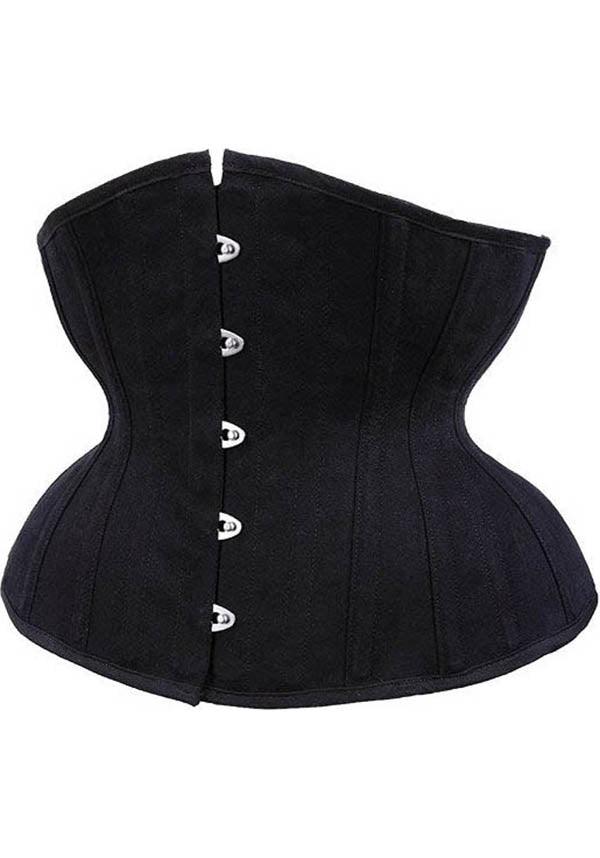Matte Black | UNDERBUST CORSET - Image 4
