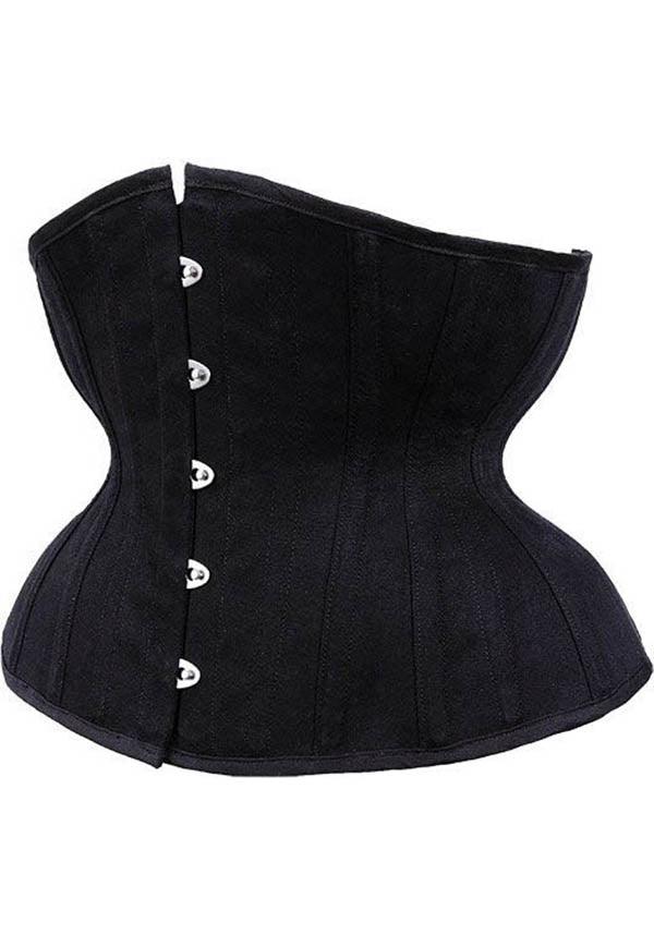Matte Black | UNDERBUST CORSET - Image 5