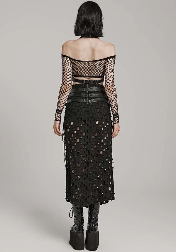 Mazikeen Buckle | MAXI SKIRT* - Image 2