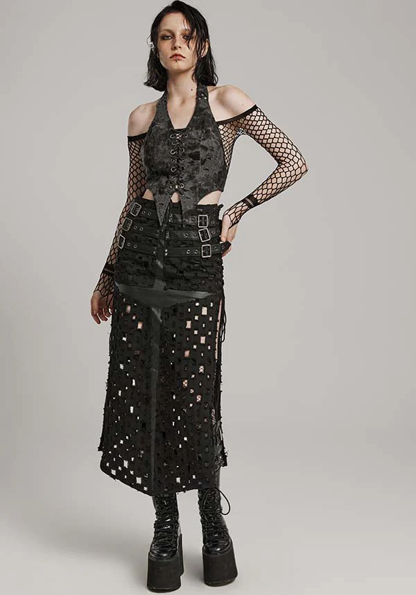 Mazikeen Buckle | MAXI SKIRT* - Image 6