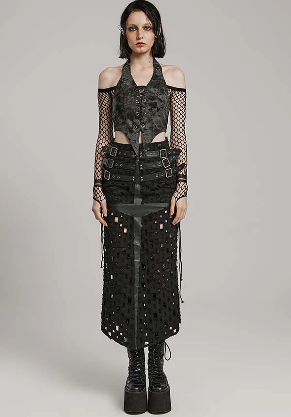 Mazikeen Buckle | MAXI SKIRT* - Image 8
