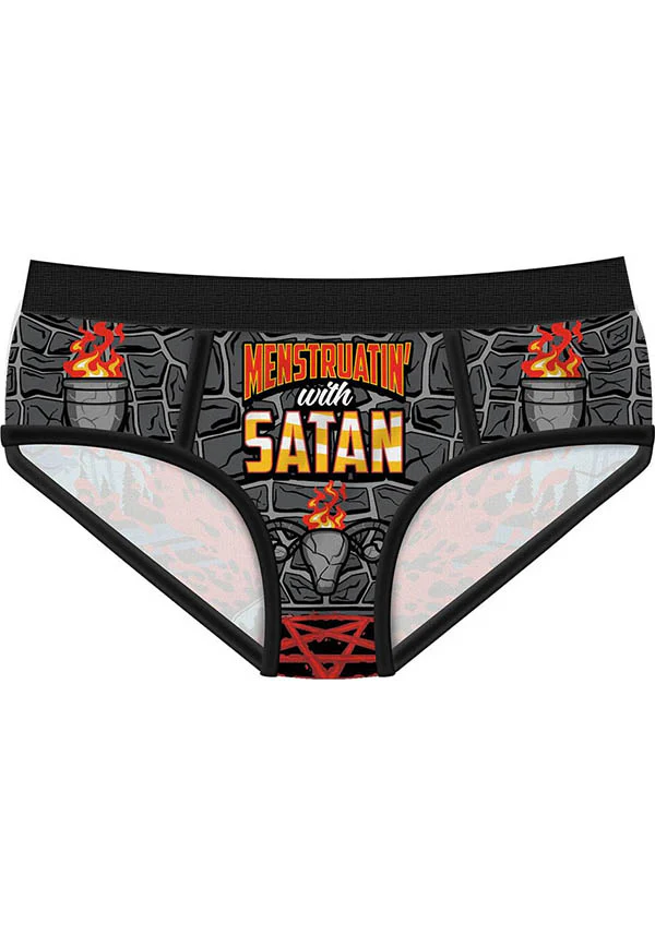 Menstruatin' With Satan | UNDERWEAR - Image 2
