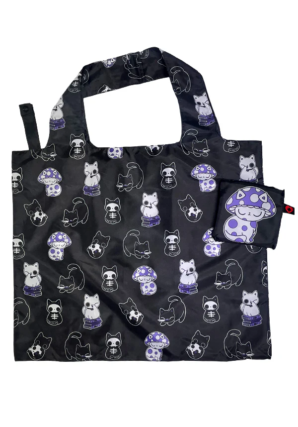 Meow Madness Returns | REUSABLE TOTE BAG - Image 6
