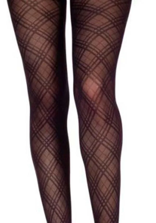 Mesh Argyle | STOCKINGS - Image 2