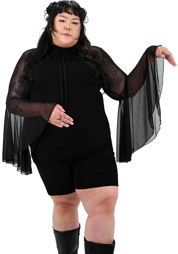 Mesh Mega Bell Sleeve | BOLERO - Image 3