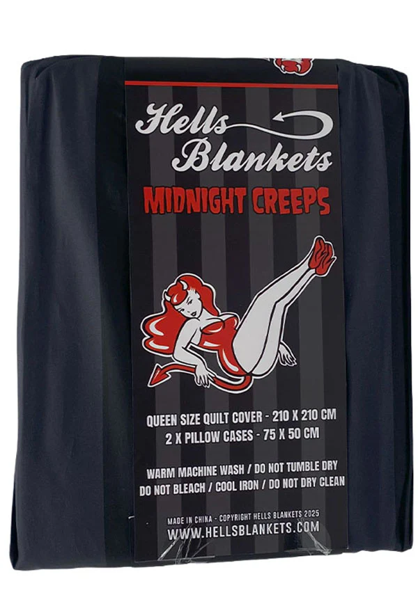 Midnight Creeps | QUILT SET [QUEEN] - Image 22