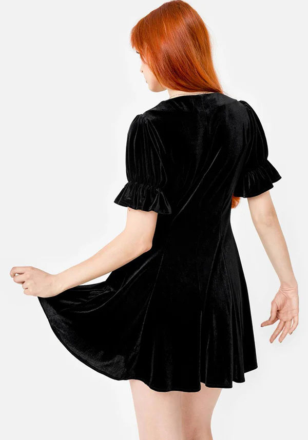 Midnight Flora | MINI DRESS - Image 10