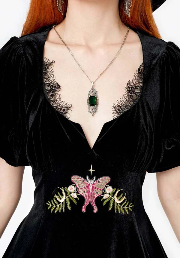 Midnight Flora | MINI DRESS - Image 2