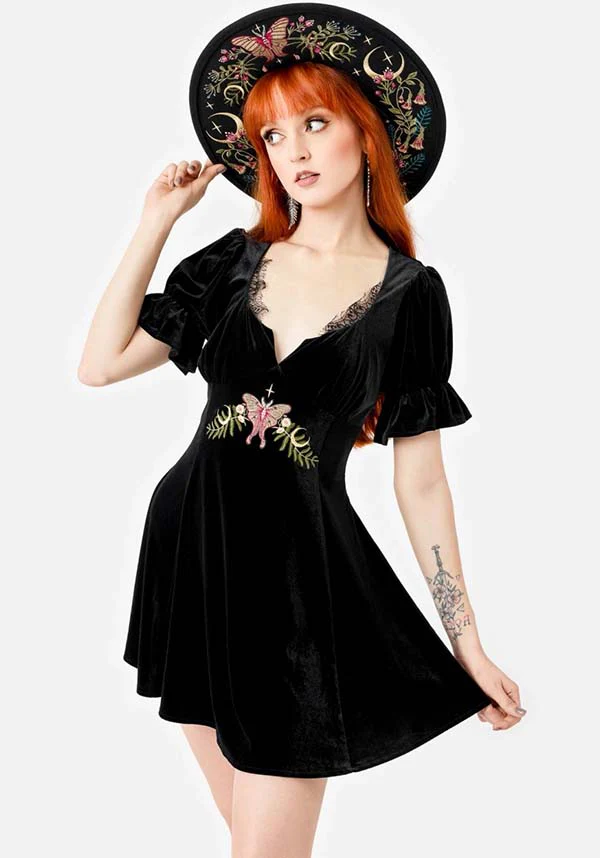 Midnight Flora | MINI DRESS - Image 4