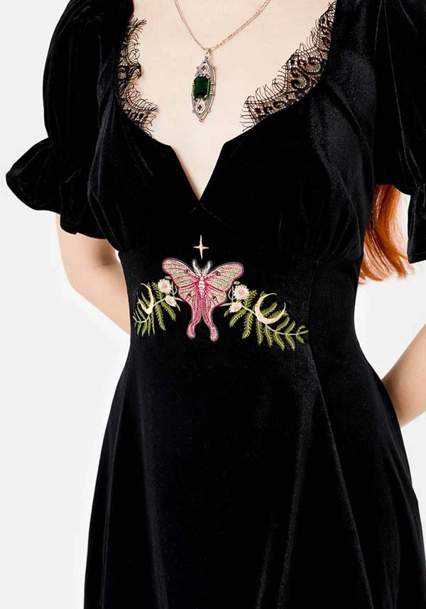 Midnight Flora | MINI DRESS - Image 5
