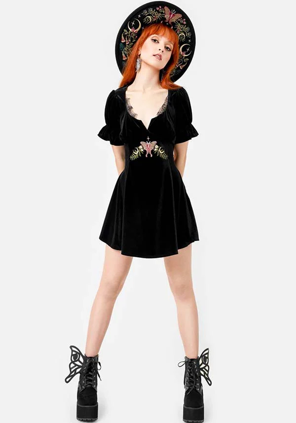 Midnight Flora | MINI DRESS - Image 6