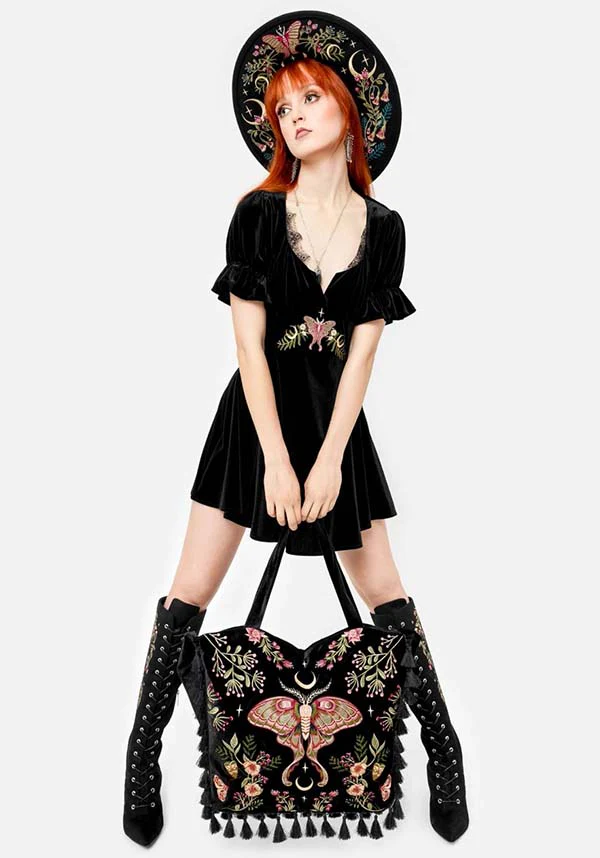 Midnight Flora | MINI DRESS - Image 8