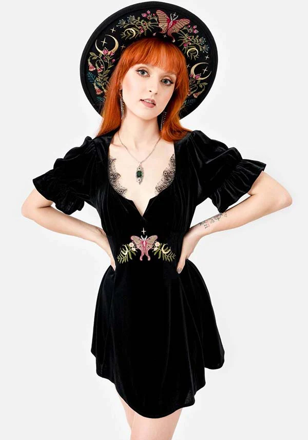 Midnight Flora | MINI DRESS - Image 9