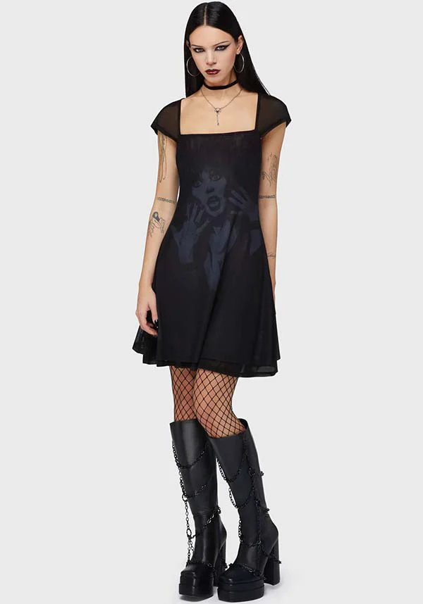 Mistress Of The Dark | SKATER DRESS - Image 3