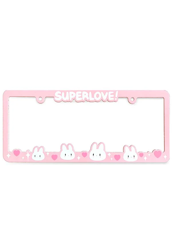 Mochi Bunny [Pink] | PLATE FRAME