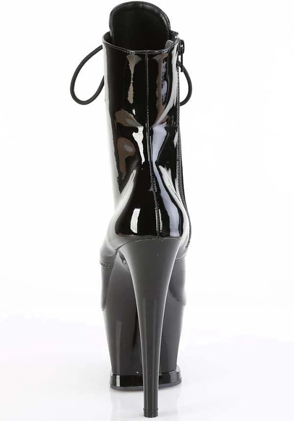 MOON-1020SK [Black Patent] | PLATFORM BOOTS [PREORDER] - Image 5