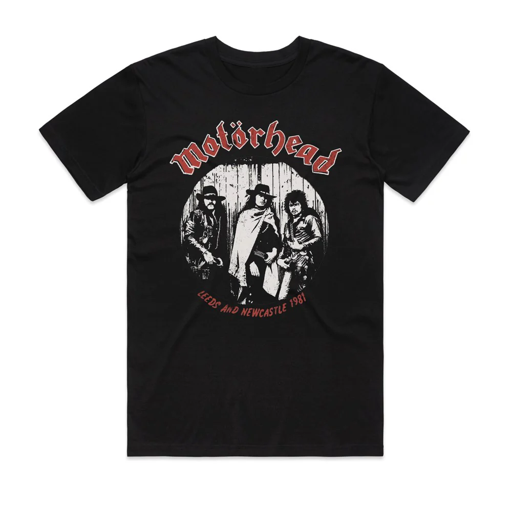 Motorhead | Leeds & Newcastle 1981 T-SHIRT [PREORDER]