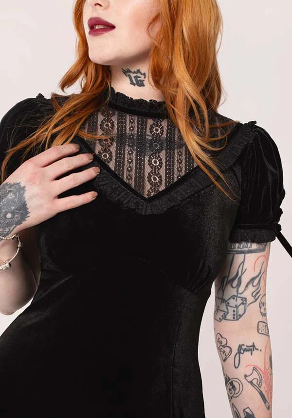 Mourning [Black] | DRESS - Image 3