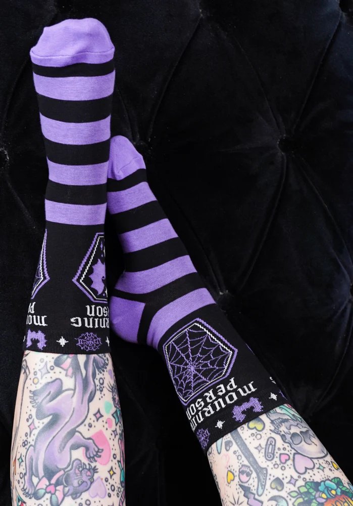 Mourning Person | CREW SOCKS* - Image 3