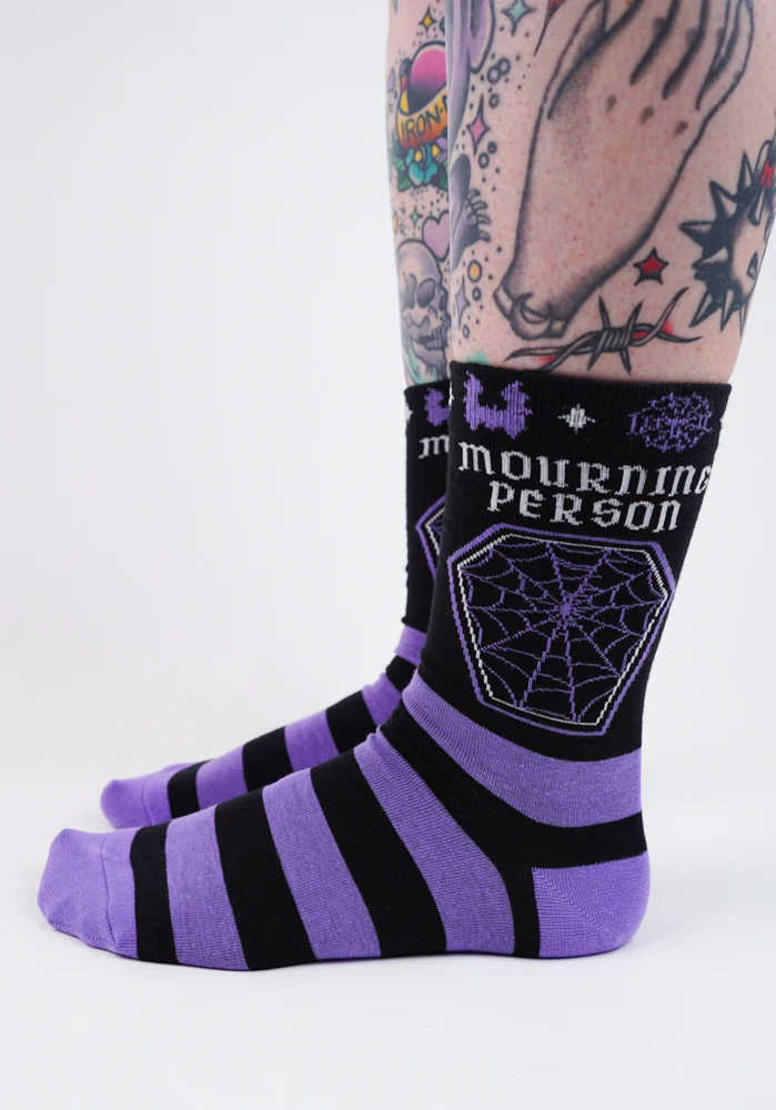 Mourning Person | CREW SOCKS* - Image 7