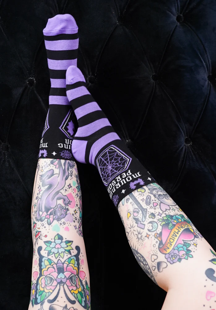 Mourning Person | CREW SOCKS* - Image 8