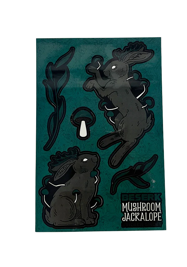 Mushroom Jackalope | STICKER SHEET - Image 2