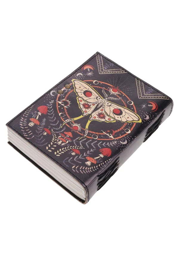 Mushroom Moth | LEATHER JOURNAL - Image 8