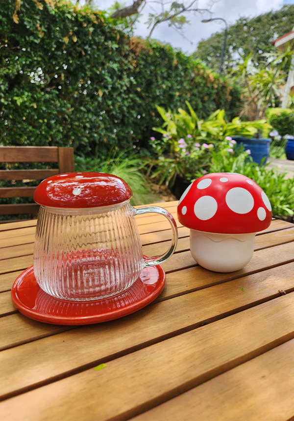 Glass Mushroom | MUG & SAUCER - Image 11