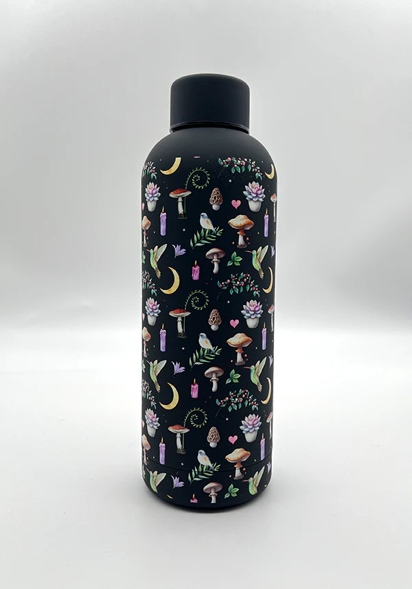 Mushrooms | METAL WATER BOTTLE - Image 5