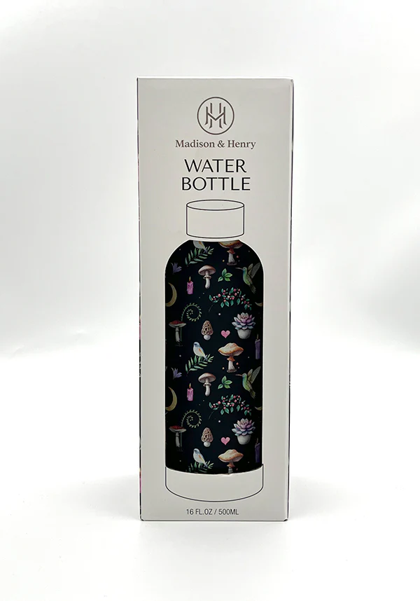 Mushrooms | METAL WATER BOTTLE - Image 6