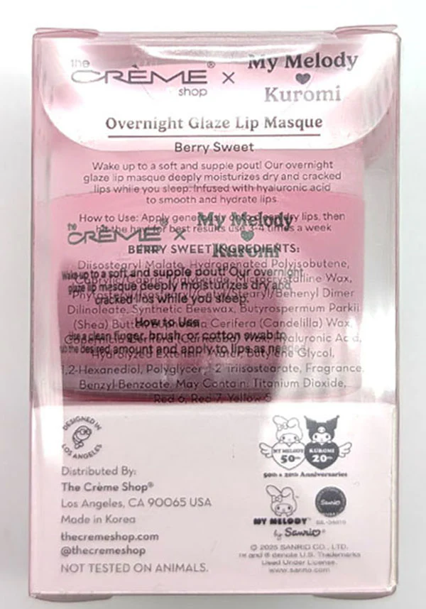 My Melody [Berry Sweet] | OVERNIGHT LIP MASQUE - Image 8